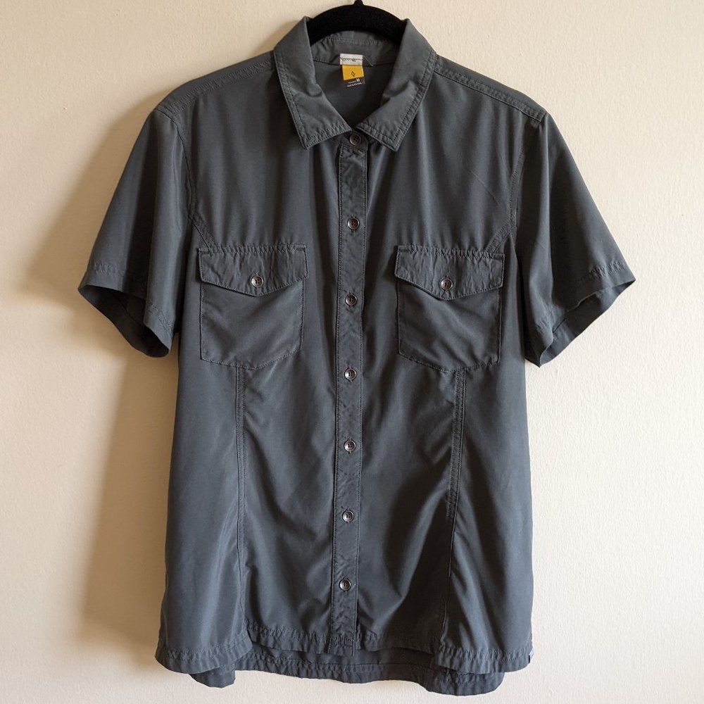 Eddie Bauer short sleeve button down shirt